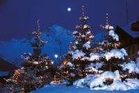 Une nuit offerte par le Père Noël !. Le vendredi 16 décembre 2011 à Lanslebourg-Mont-Cenis. Savoie. 